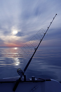 捕鱼达人游戏地中海海洋上捕鱼的渔船日出钓鱼运输太阳地平线海浪日落血管波浪卷轴反射背景