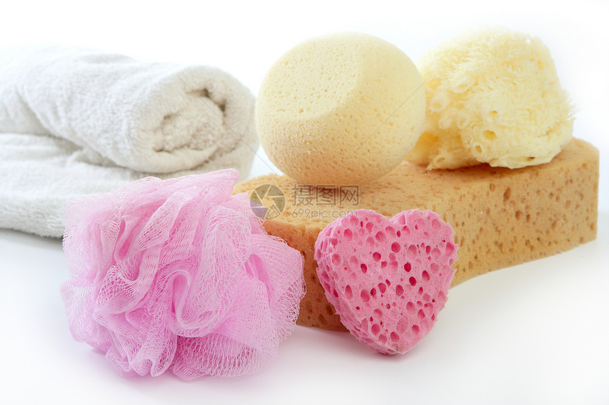 海绵凝胶洗发水毛巾肥皂治疗刷子卫生礼物温泉浴室化妆品产品疗法图片