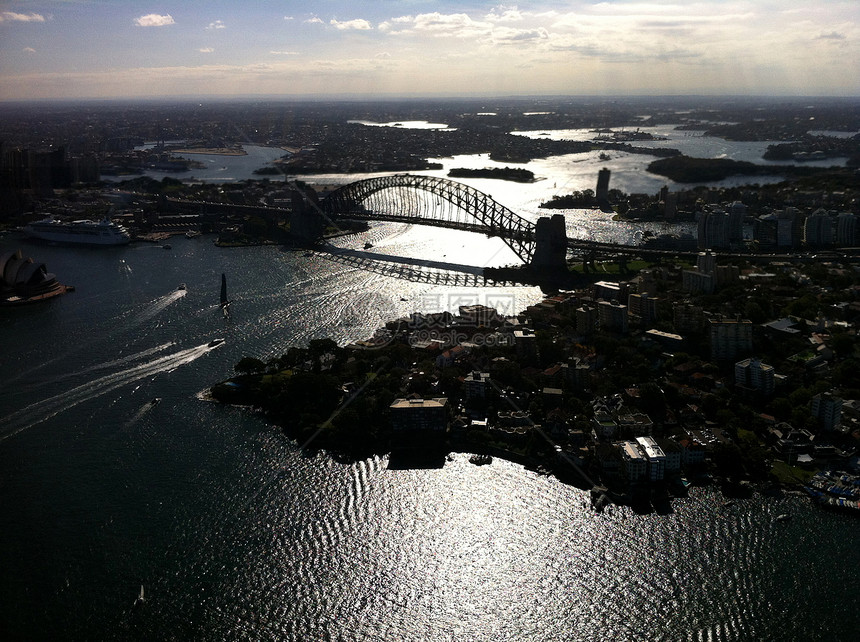 雪梨港从空中逃出图片