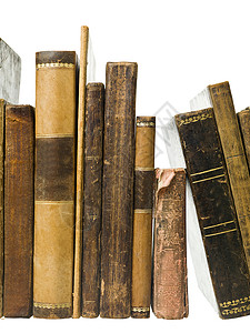 古书效果收藏教育皮革历史数据精装书出版物古物古董背景图片
