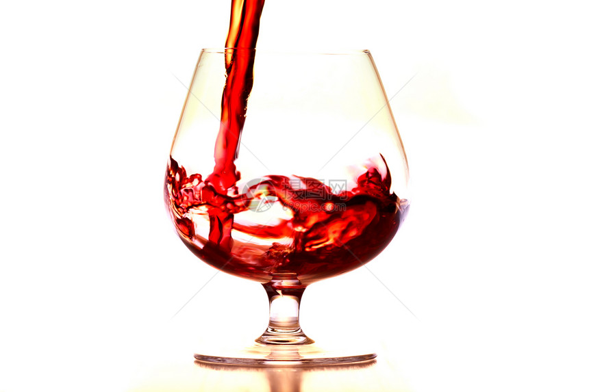 红红葡萄酒酒杯概念酒精派对饮料流动图片