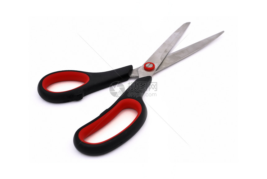 剪剪刀工作白色乐器工具剪发金属刀刃艺术黑色塑料图片