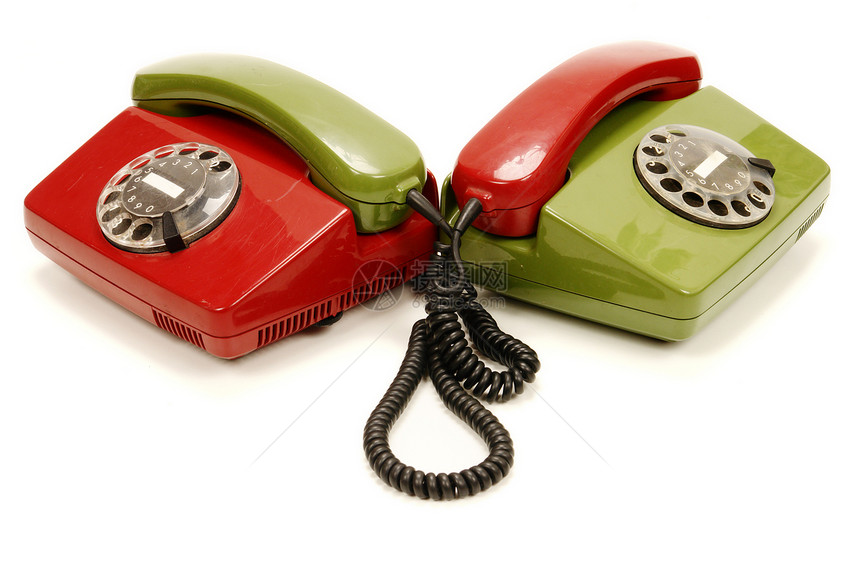 会议红色通讯黑色电讯办公室古董耳机商业乡愁讲话图片