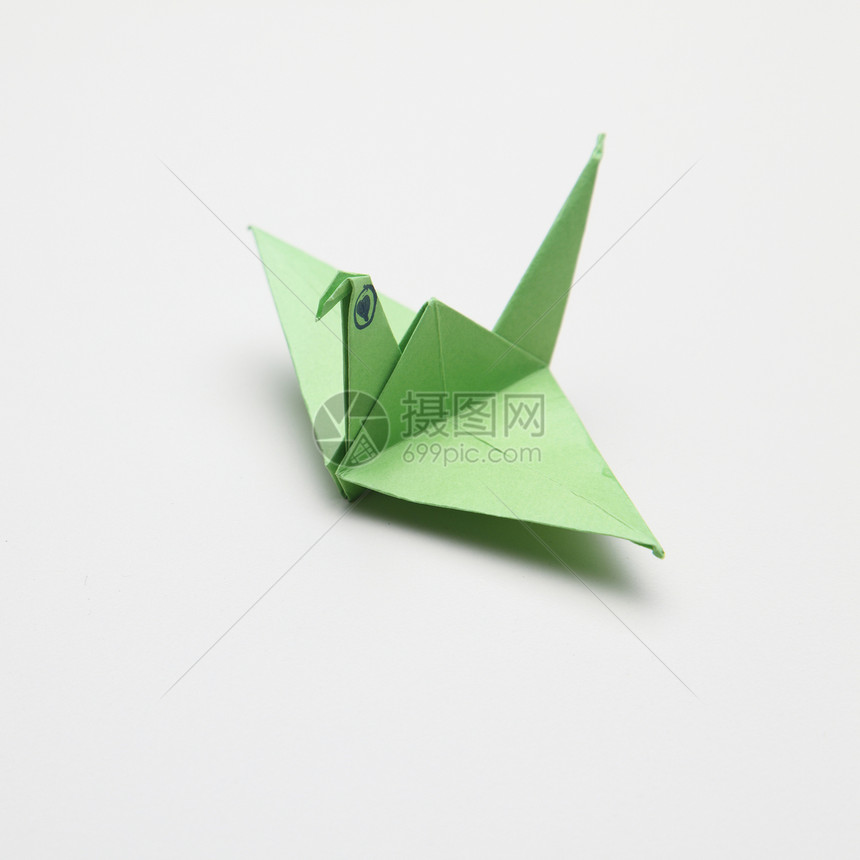 折纸鸟游戏翅膀白色起重机爱好蓝色折纸艺术图片