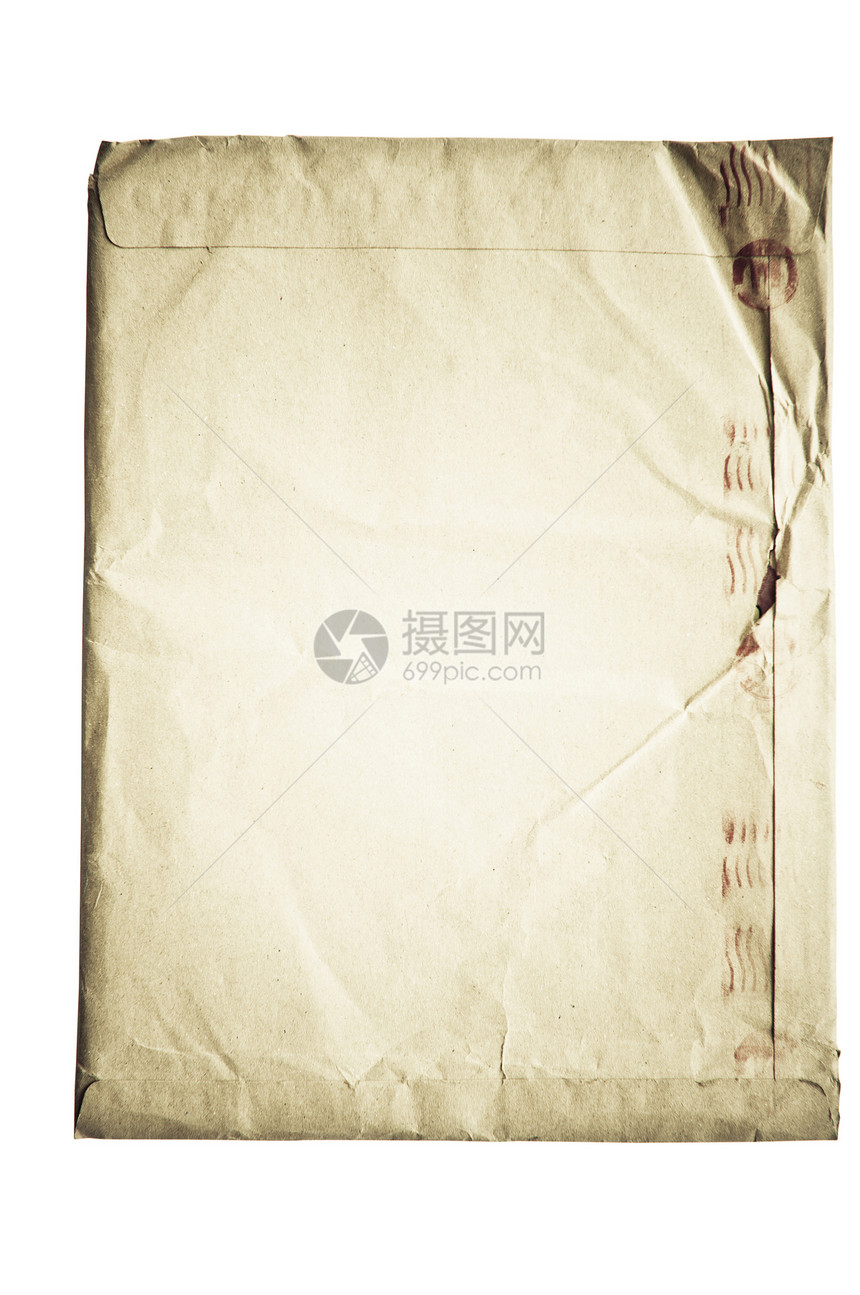 折叠信封小路概念邮政讯息文档邮件剪裁商业送货邮寄图片
