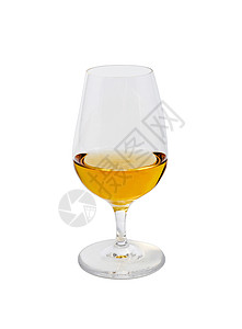 玻璃威士忌顶视图背景图片