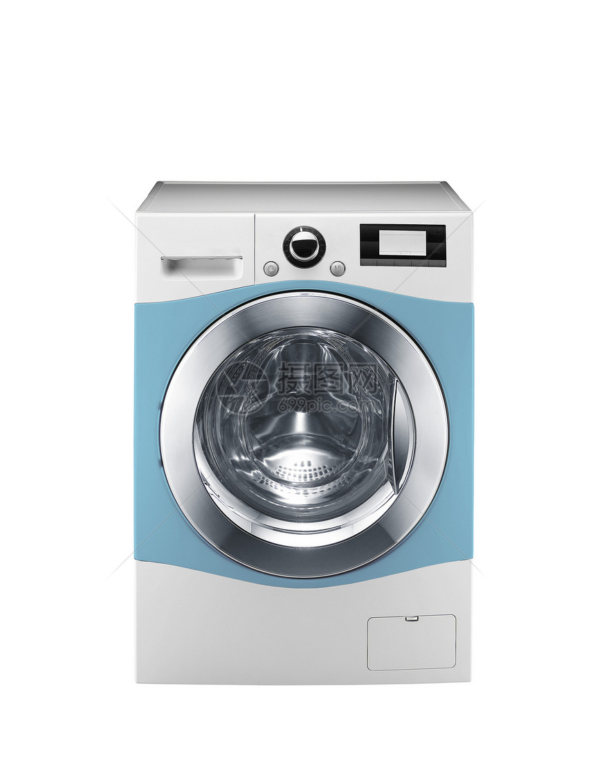 洗衣机烘干机机器衣服不锈钢图片