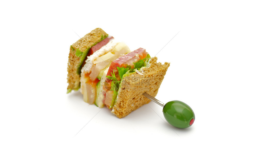 古典BLT俱乐部三明治运动面包美食家蔬菜食物快餐午餐猪肉熏肉建筑图片