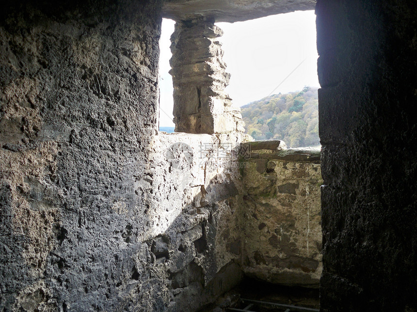 石头窗口城堡建筑学窗户废墟历史性图片