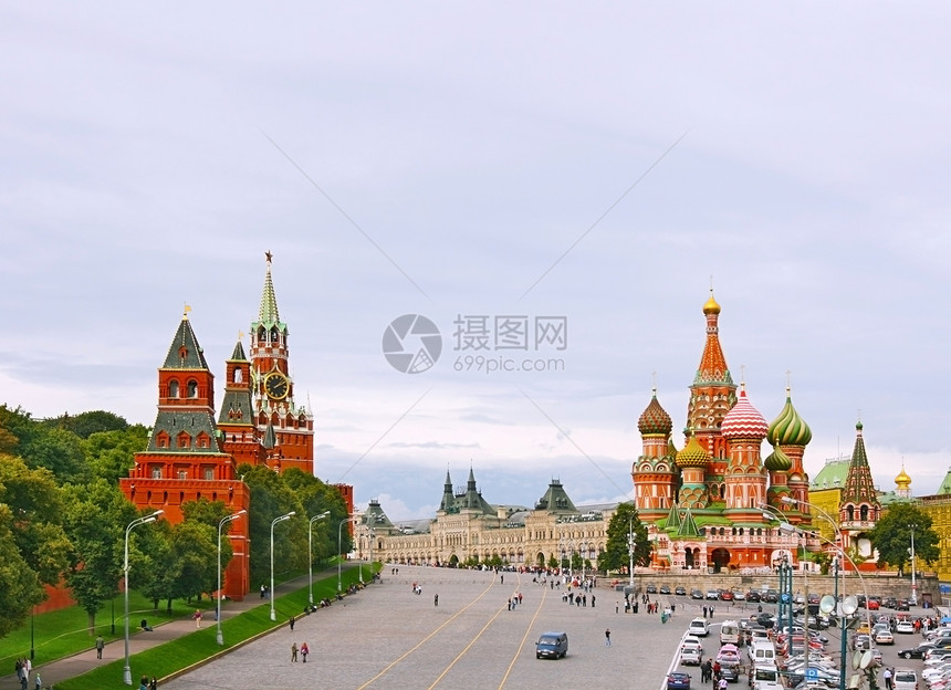 莫斯科红广场 俄罗斯联邦莫斯科图片