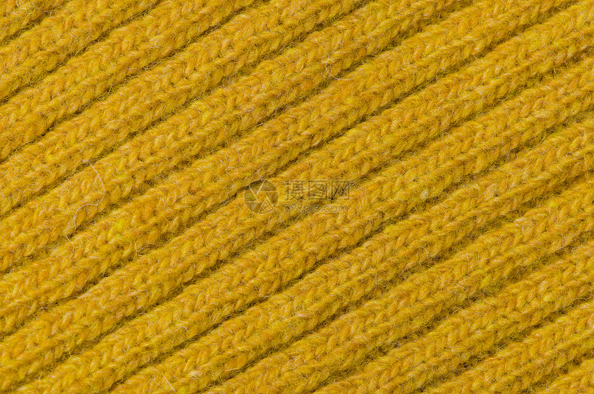 黄羊毛纹理纺织品材料橙子织物黄色针织服饰衣服服装套衫图片