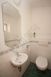 洗手间盆地收银台浴室洗澡水龙头建筑学背景图片