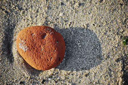 红石海滨灰色粮食石头岩石阴影背景图片