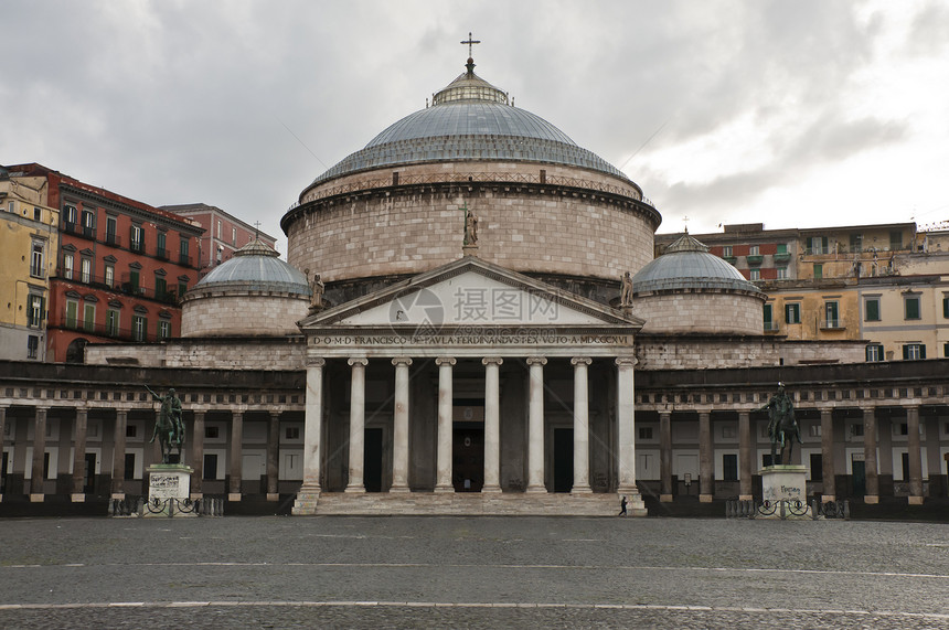 Piazza 普勒比西托教会全民正方形地标旅行大教堂雕像柱子圆顶建筑学图片