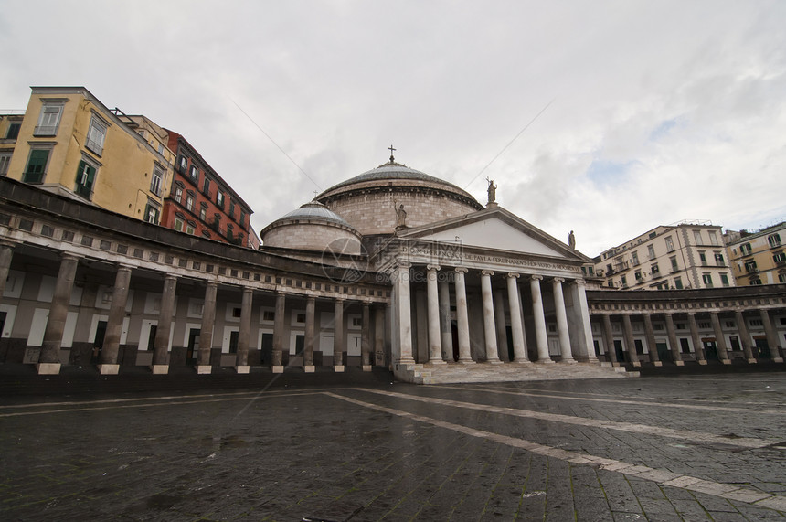 Piazza 普勒比西托地标遗产全民景观广场大教堂雕像柱子正方形教会图片