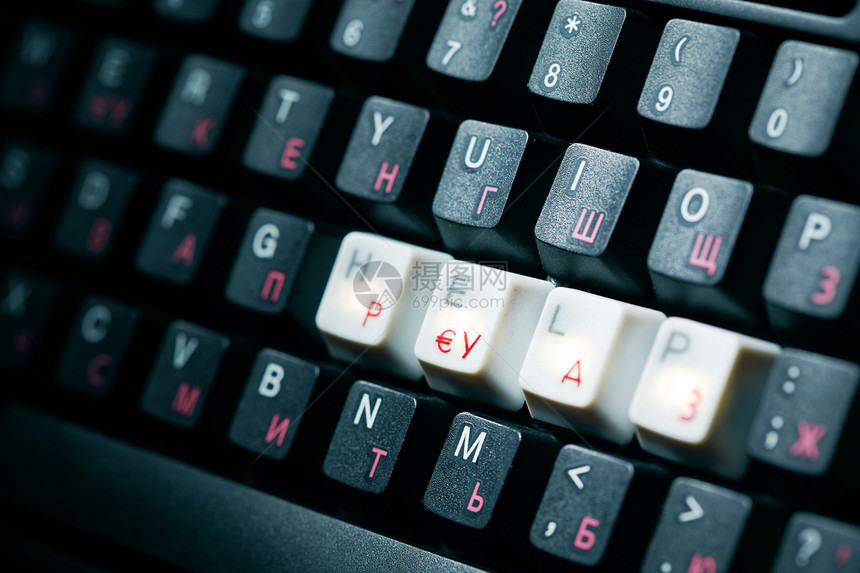 键盘帮助键高科技钥匙工具中风按钮电子白色工作电子邮件灰色图片