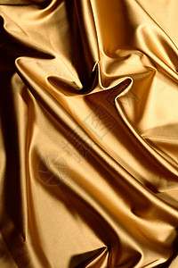 黄金纺织金子帆布织物衣服装饰涟漪窗帘艺术玫瑰布料背景图片