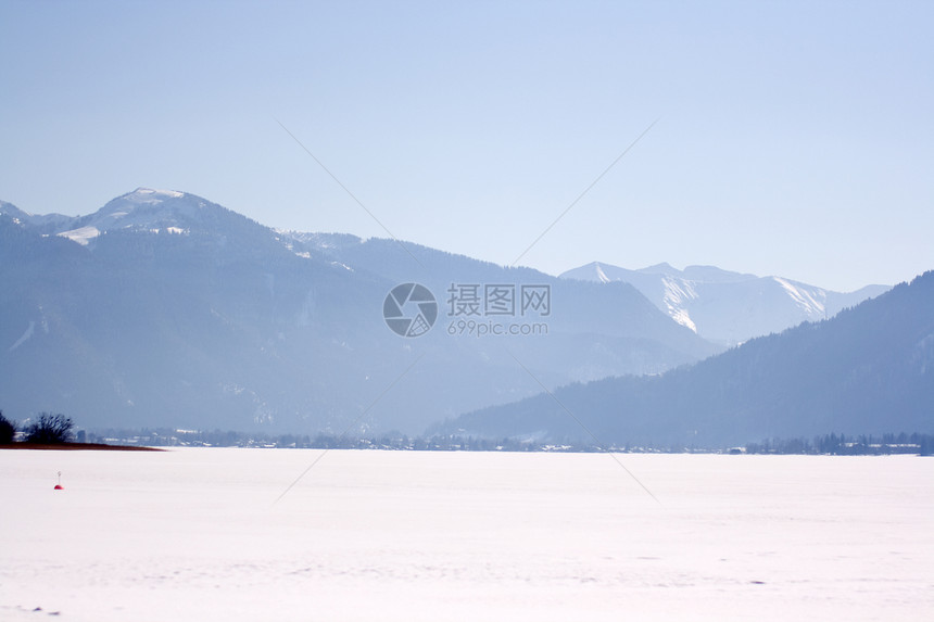 冬季音长旅游山脉仙境风景天空地平线远足文化田园高山图片