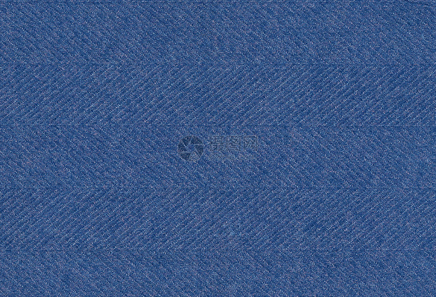 用于纹理和背景的边框 高分辨率 扫描蓝色织物编织墙纸宏观纺织品框架图片