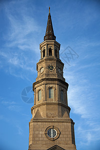 圣菲利普主教教堂尖顶教会宗教大教堂历史历史性市中心高清图片