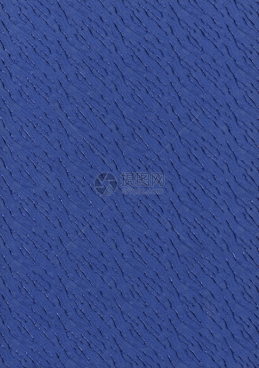 蓝砖质条纹衣服涟漪纺织品材料棉布针织组织宏观布料图片