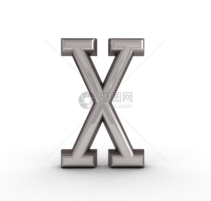 金字母的一字母字体插图反射黄色金子打印数字金属白色商业图片