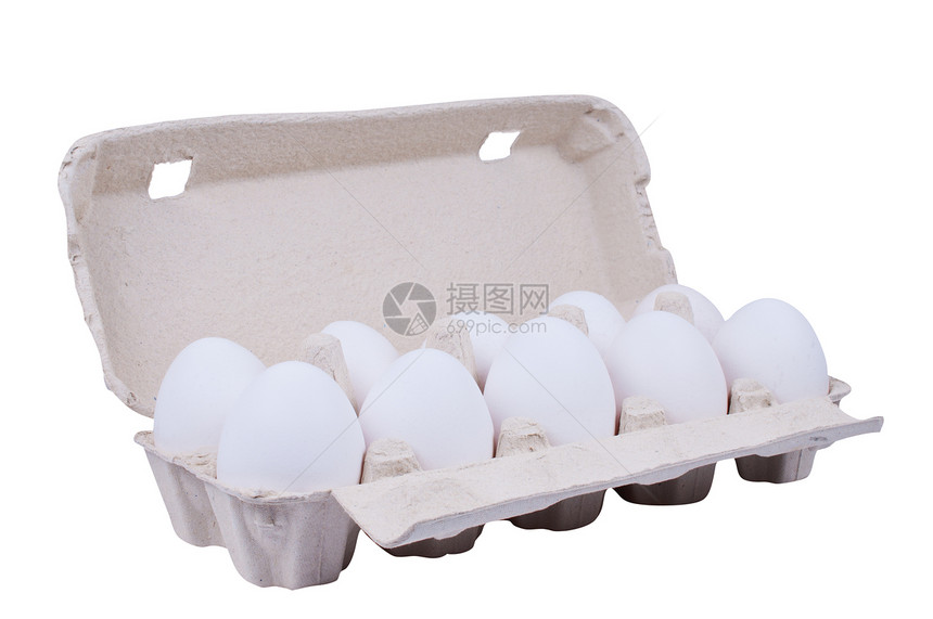 包裹中的白蛋包装细胞团体纸盒白色工艺庆典食物存储运输图片