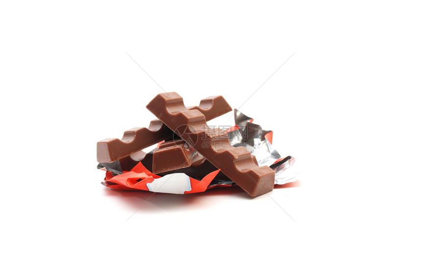 巧克力堆叠牛奶饮食白色小吃食物棕色甜点乐趣宏观糖果图片