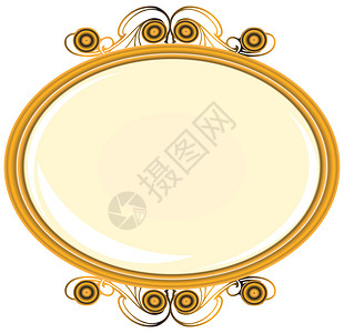 金金奖章挂坠盒玻璃插图记忆圆形蓝色数字金子椭圆形黄色背景图片