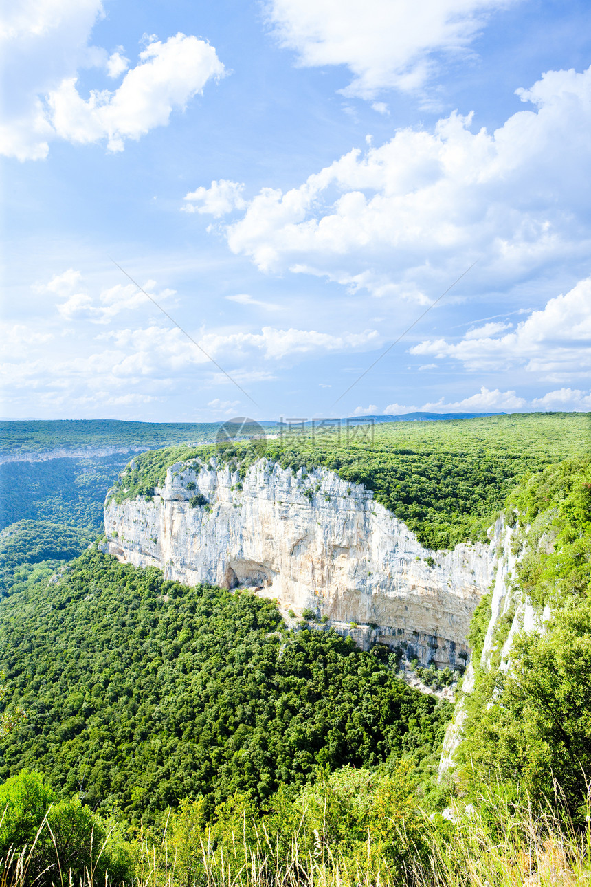 法国峡谷世界地质学风景外观地质构造位置旅行岩石植被图片