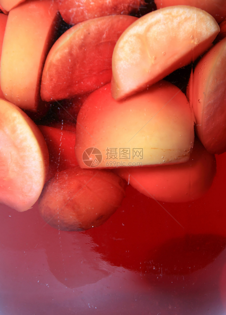 玻璃罐中罐装苹果罐玻璃维生素香料食物果汁用具蔬菜浆果美食宏观图片
