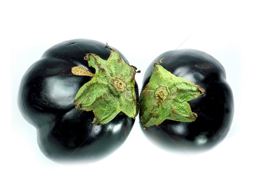 新鲜茄子美食水果花园营养农业小吃紫色饮食食物维生素图片