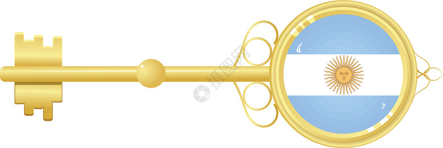 阿根廷的金金键背景图片