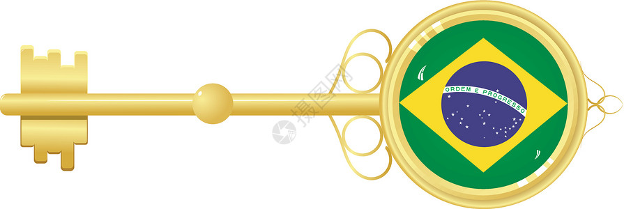 巴西的金金键背景图片
