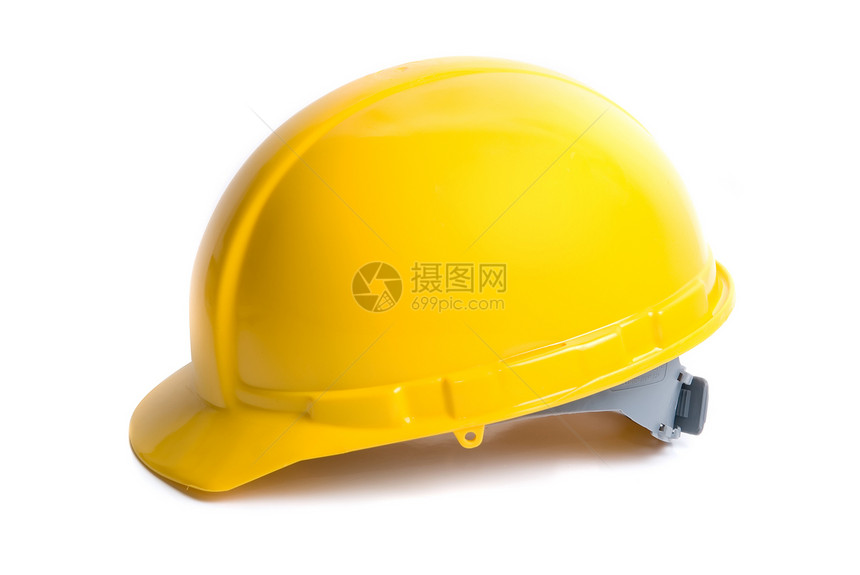 黄头盔商业工程师建设者生活制造业帽子剪裁安全塑料安全帽图片