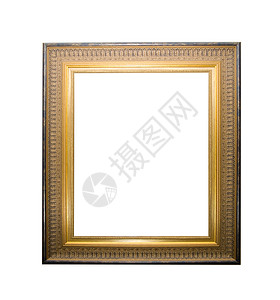 正方形框金框摄影文化绘画边界画廊框架艺术金子木头正方形背景