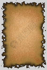 床单空白斑点纤维组织边缘笔记棕色老化风化软垫背景图片