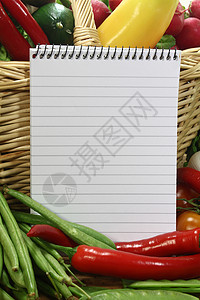 购物单列表豆子土豆黄瓜花园饮食美食胡椒沙拉萝卜香料背景图片