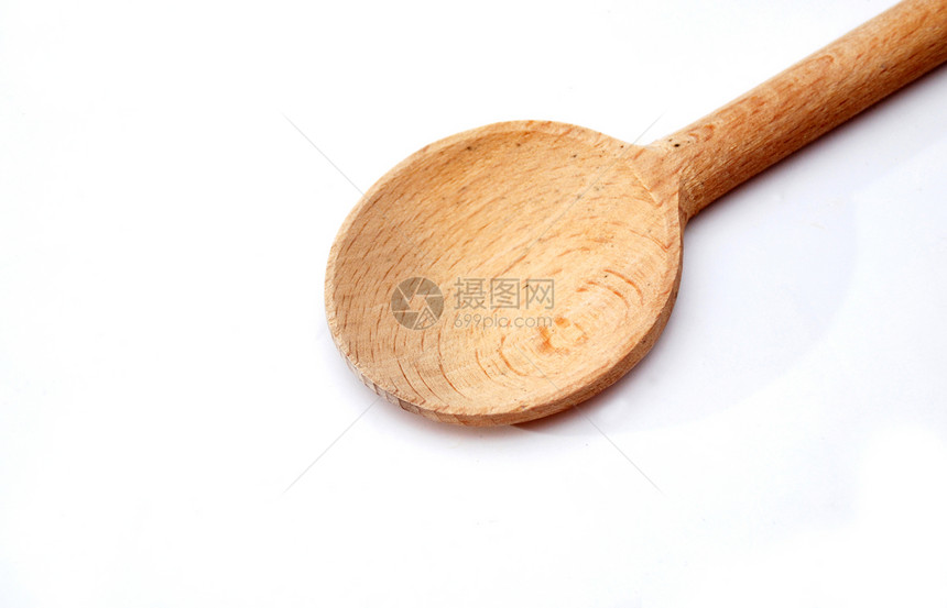木勺工作厨具白色厨房烹饪木头勺子颗粒状钢包部门图片