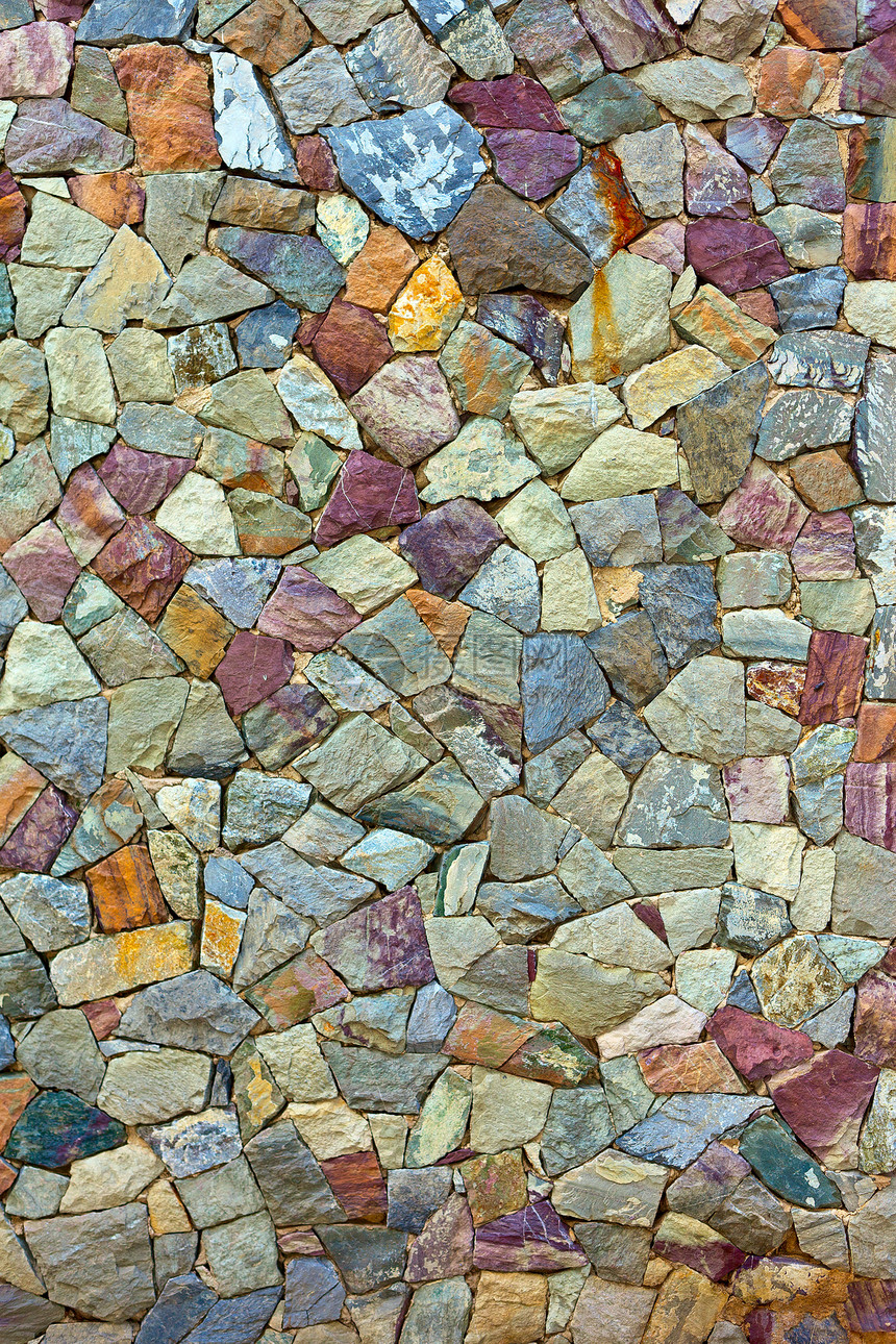 旧石墙的颜色模式d警卫瓦砾砖墙石头黏土墙纸房子岩石历史花岗岩图片