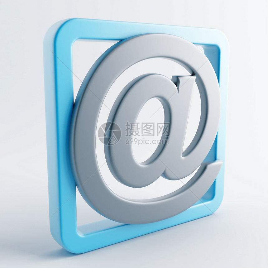 灰蓝色图标通讯药片商业地址营销邮件蓝色互联网信封插图图片