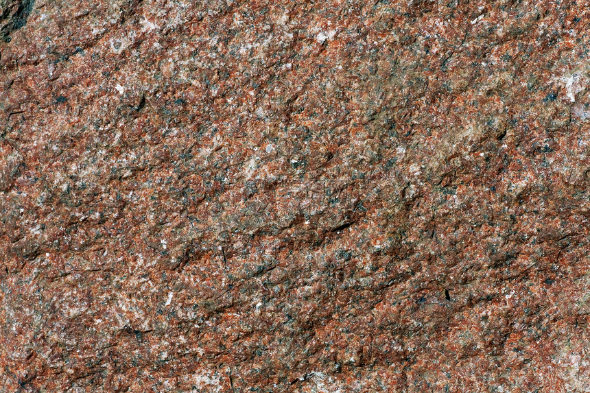 红花岗岩石图片