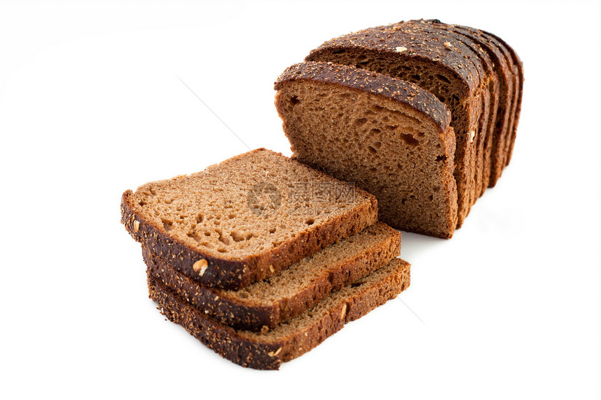 面包切片美食文化大麦收获谷物玉米白色乡村酵母糖类图片