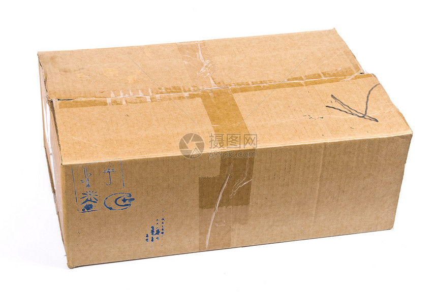盒船运纸板货物仓库纸盒正方形零售包装运输购物图片