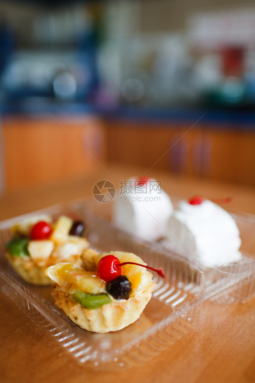 蛋糕浆果水果糕点美食奶油小吃糖果食物图片