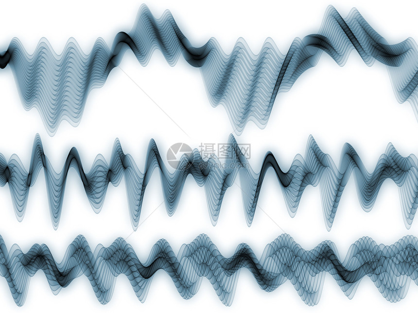 声音波墙纸海浪正弦波蓝绿色音乐示波器技术白色溪流图片