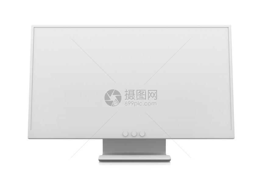 灰 LCD 显示器图片