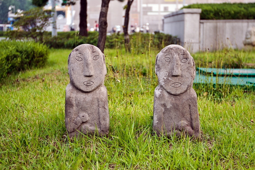 韩国传统雕像图片