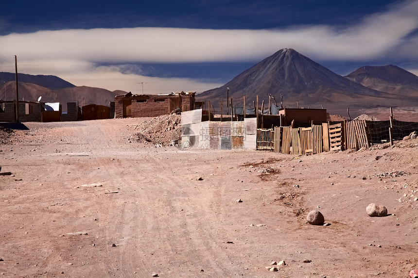 智利圣佩德罗德阿塔卡马建筑房子沙丘地标村庄气候山脉荒野旅游假期图片