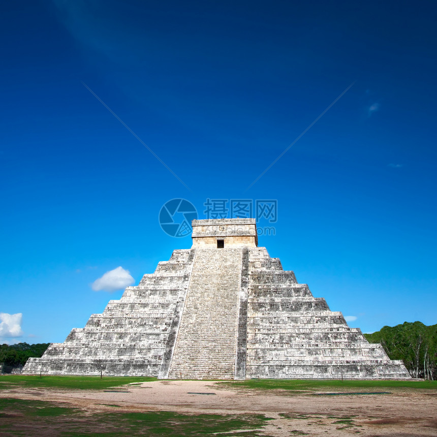 墨西哥金字塔历史神话废墟金字塔羽蛇旅游天空文化石头古物图片